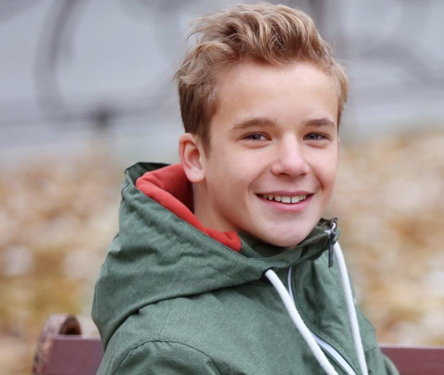 jongen, spreekbeurt