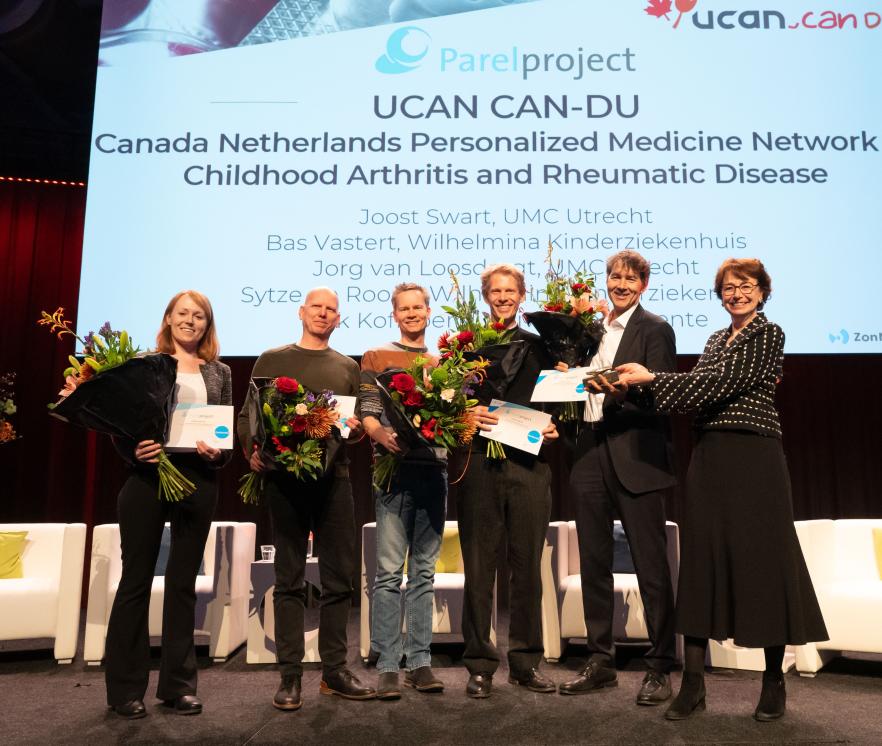 ZonMw Parel voor onderzoek jeugdreuma - FOTO Hans Tak